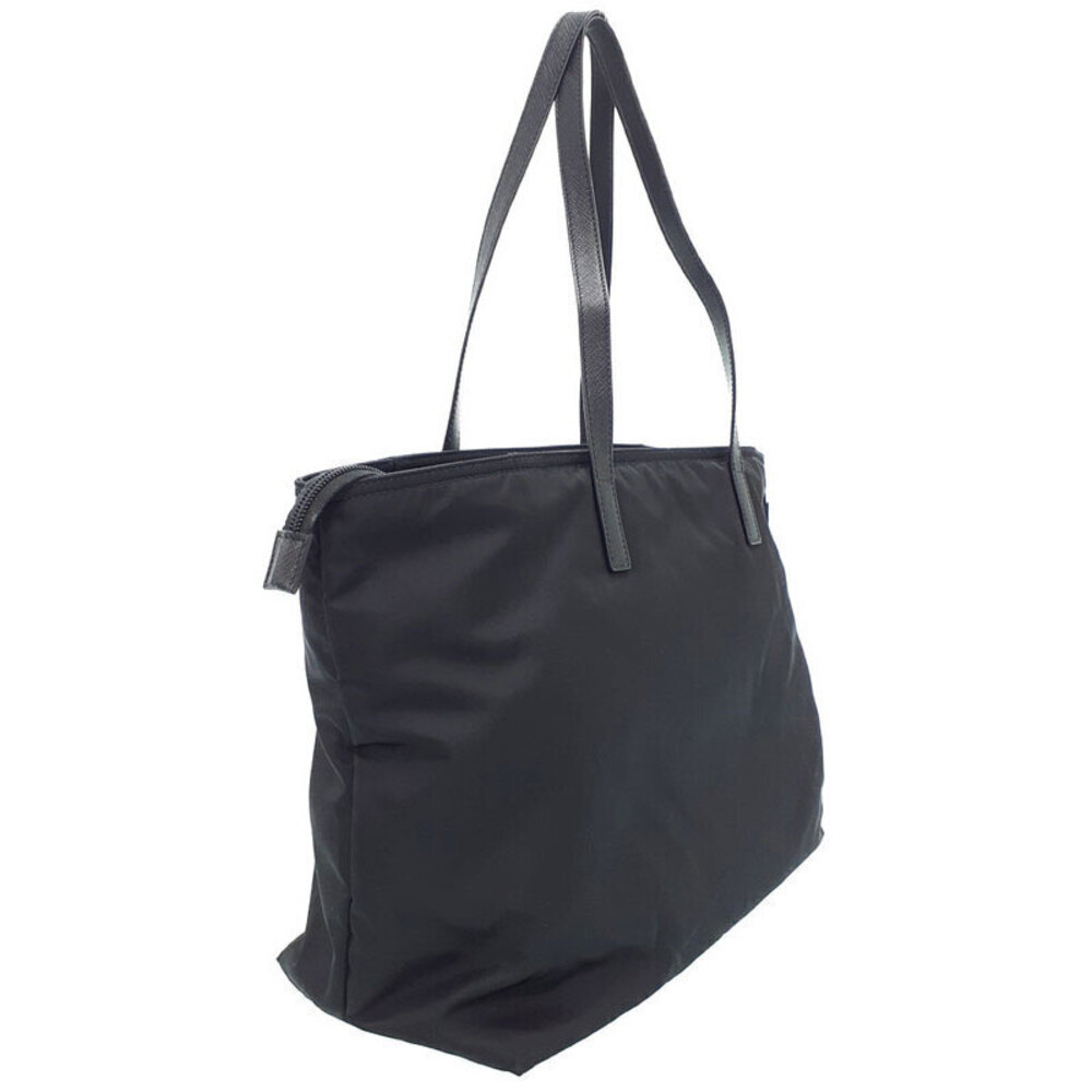 Prada Shoulder Re Black Tote Bag